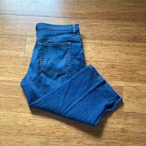 Lee Relaxed Fit Capri Jeans, Size 14